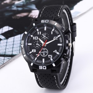 Men's casual personality sports silicone sports watch student watch factory wholesale