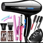 Household Hair Dryer High Power 2200W Hair Dryer Hair Dryer Household Salon Hairdressing Blow Cartridge